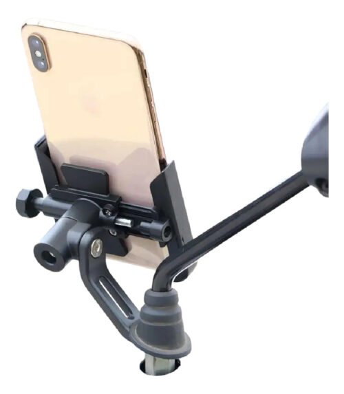 Soporte para celular en espejo