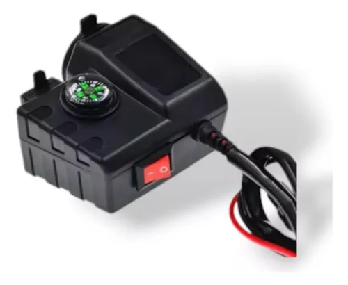 Cargador de celular con brujula para moto