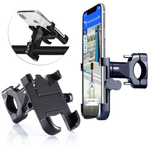 Soporte para celular para timon de moto-bicicleta