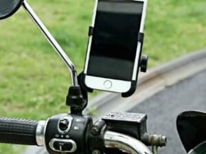 Soporte para celular en espejo