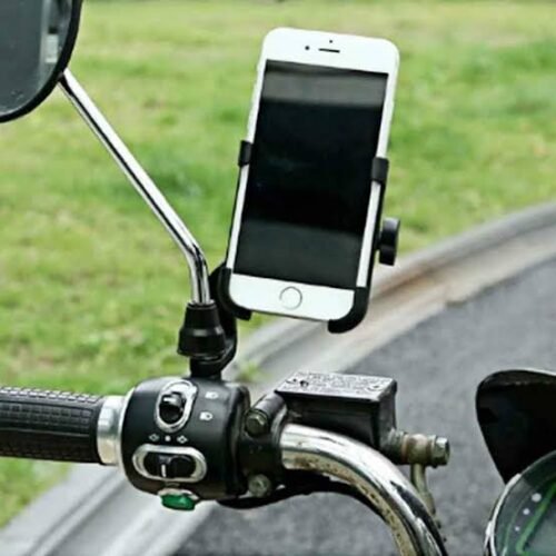 Soporte para celular en espejo